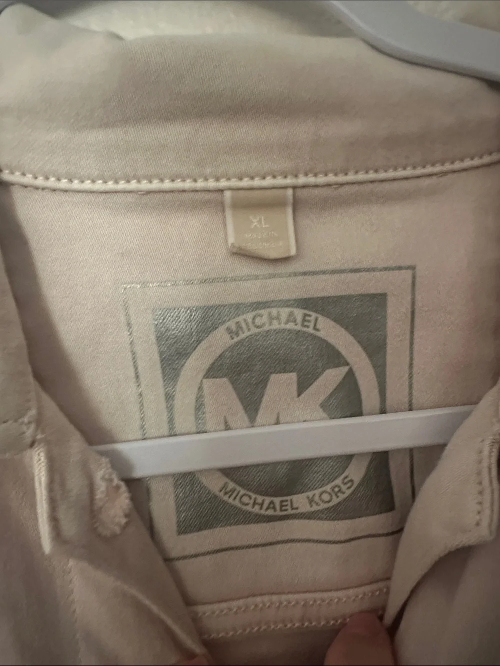 Michael Kors Light Pink Denim Jacket